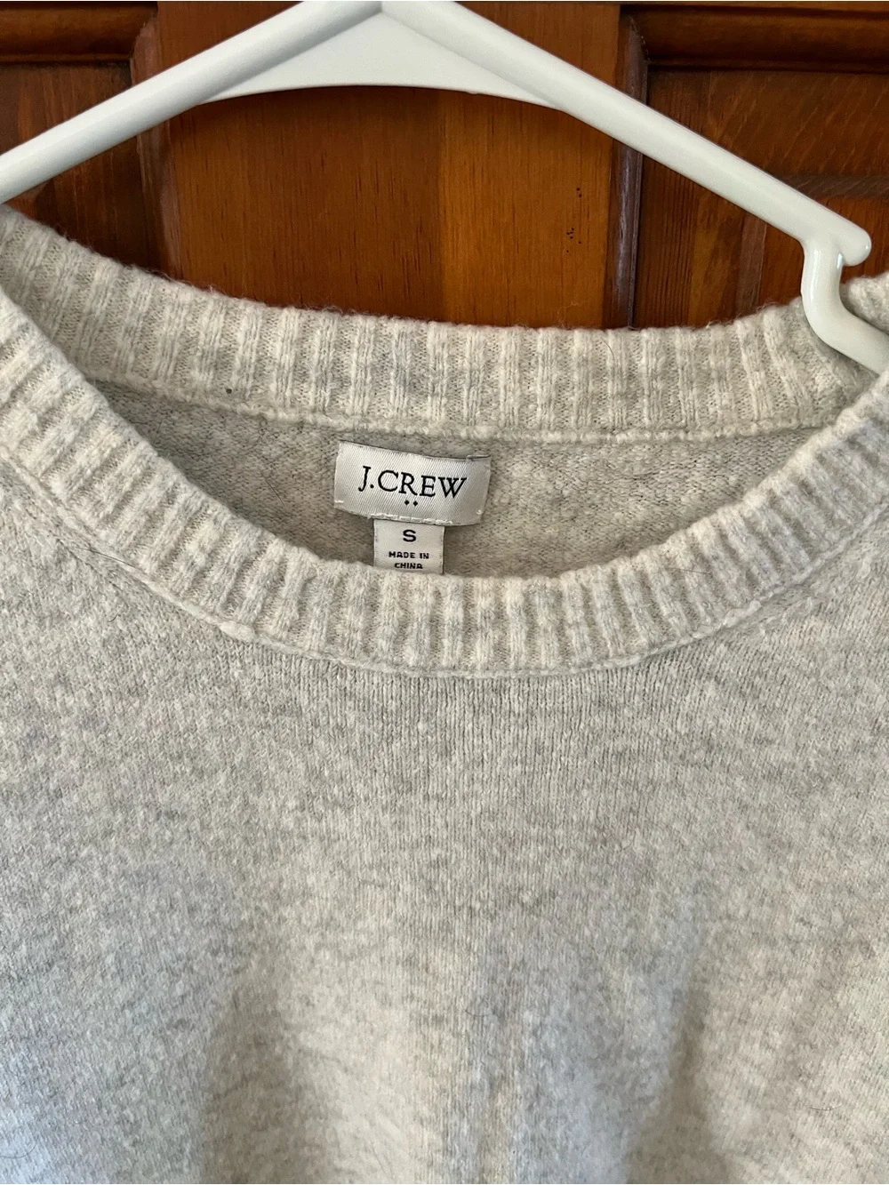 J. Crew crew touch gray